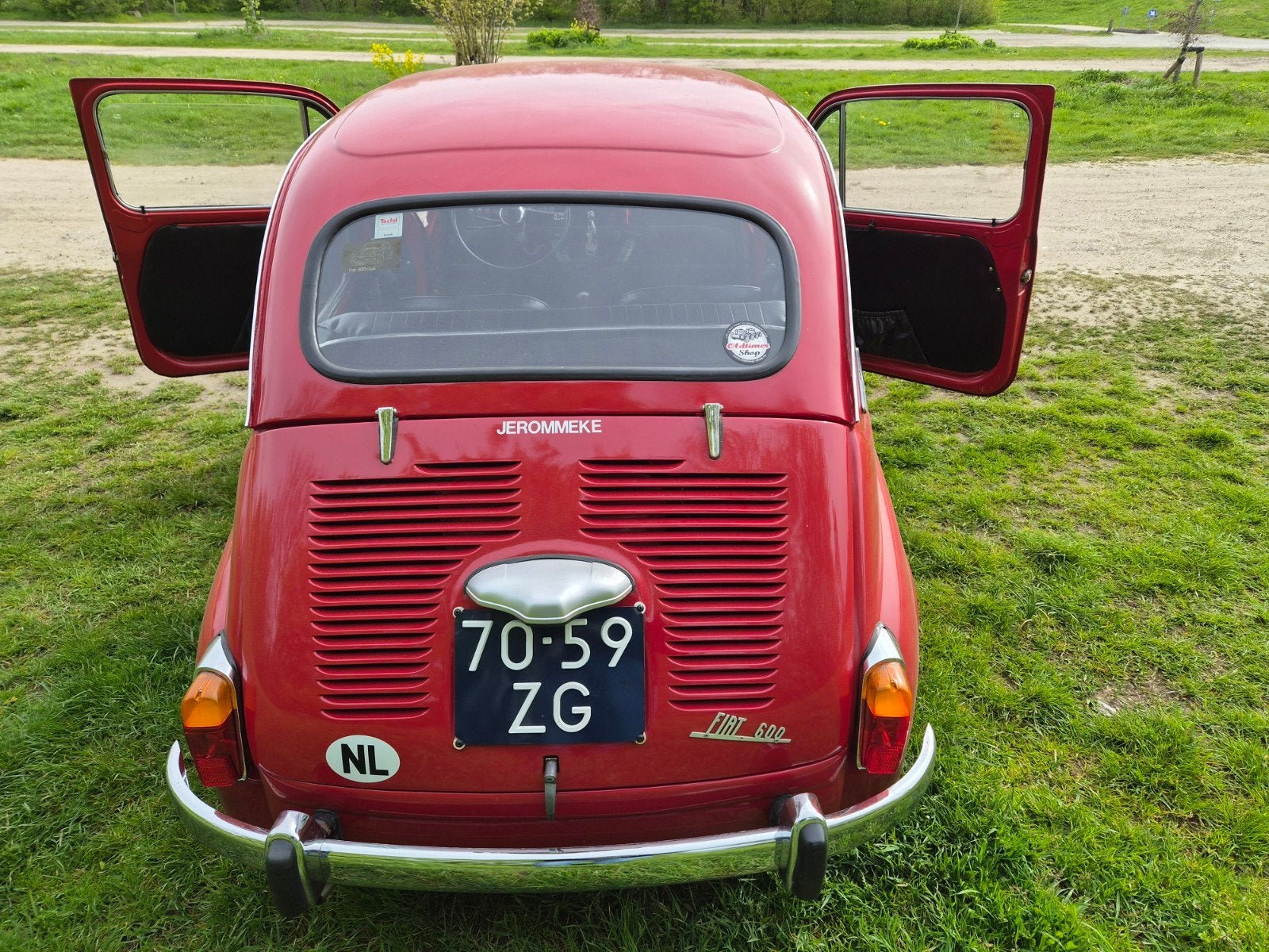 Fiat 1973 Rood, foto 8