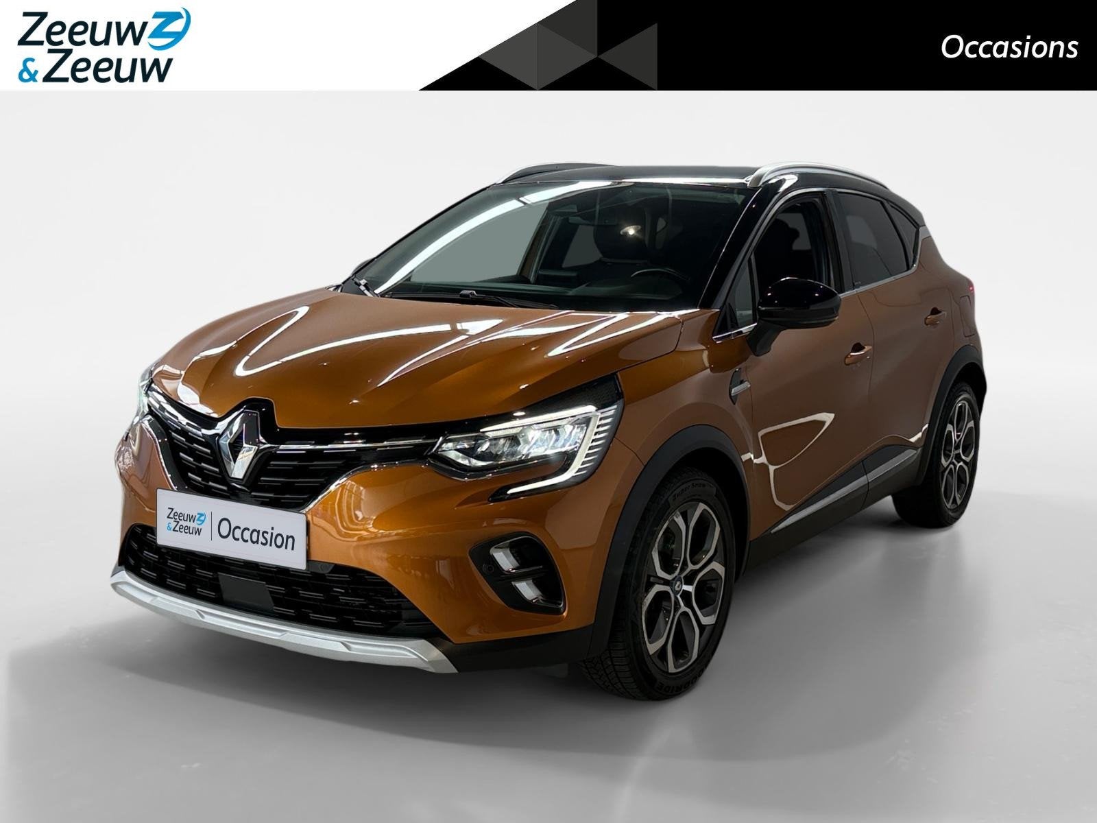 Renault Captur 1.6 E-Tech Plug-in Hybrid 160 Business *Aut*N, Auto's, 12 maanden, Gebruikt, Leder en Stof, Plug-in hybride