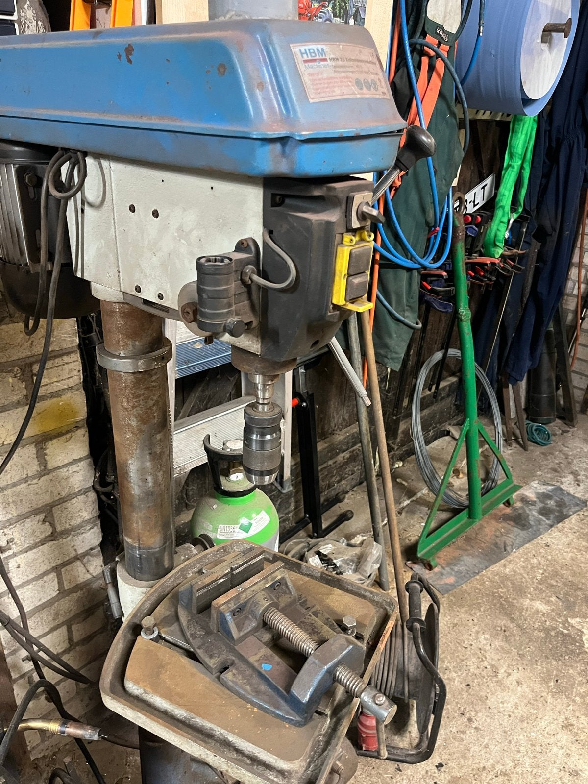 HBM 25 Kolomboormachine - Krachtige Boormachine, Ophalen, Gebruikt, 600 watt of meer, Kolomboormachine