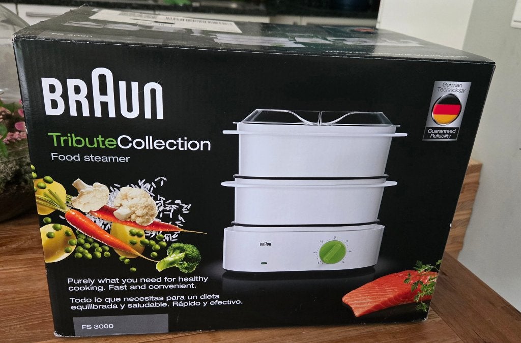 Braun Food Steamer, Witgoed en Apparatuur, Stoomapparaten, Zo goed als nieuw, Ophalen