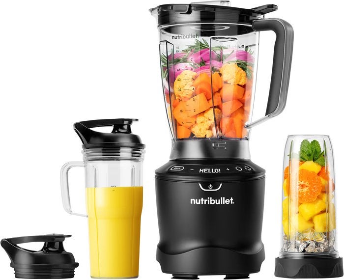 Nutribullet 1500 smart sense deluxe, Ophalen, Zo goed als nieuw, Blender