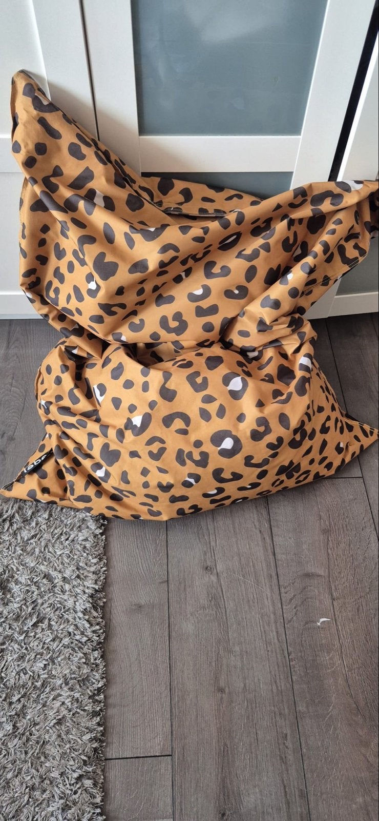 Zitzak met luipaardprint - Zo goed als nieuw, Ophalen, Zo goed als nieuw, Meerkleurig, Zitzak