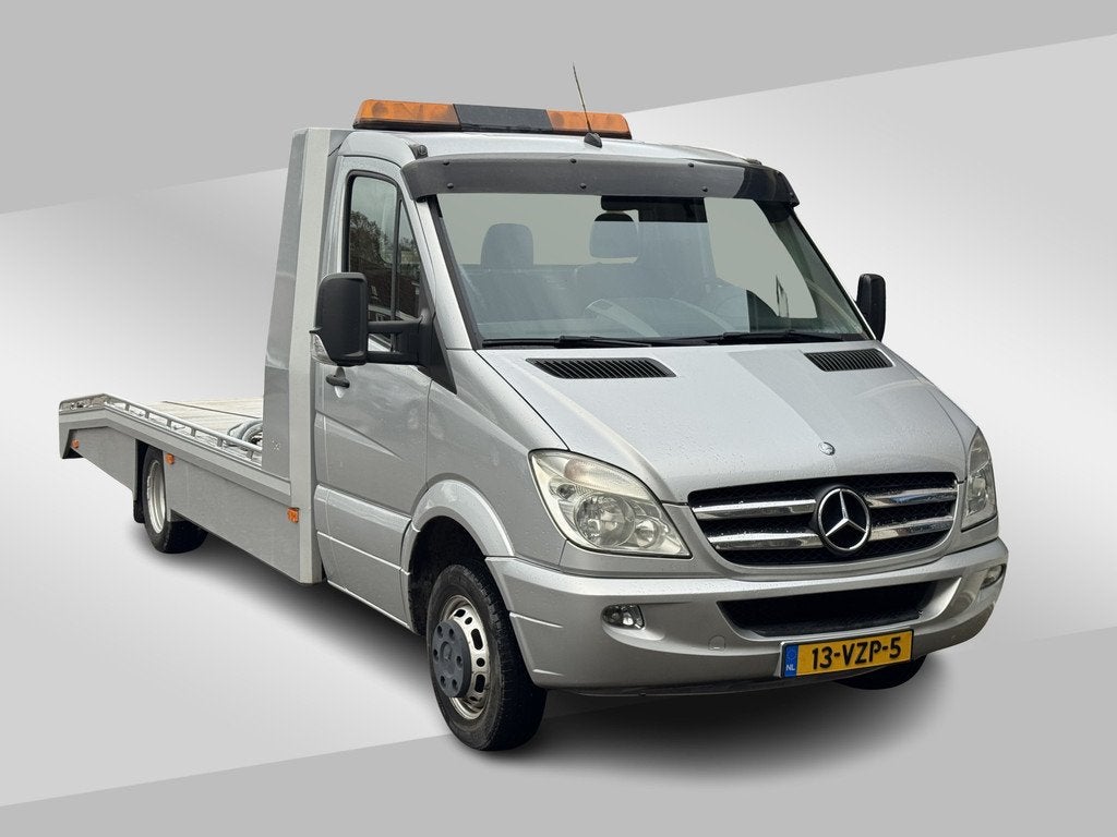 Mercedes-Benz Sprinter 518 3.0 CDI 432 DC Tijhof Automaat, L, Auto's, 13 km/l, Gebruikt, Zwart, 2987 cc