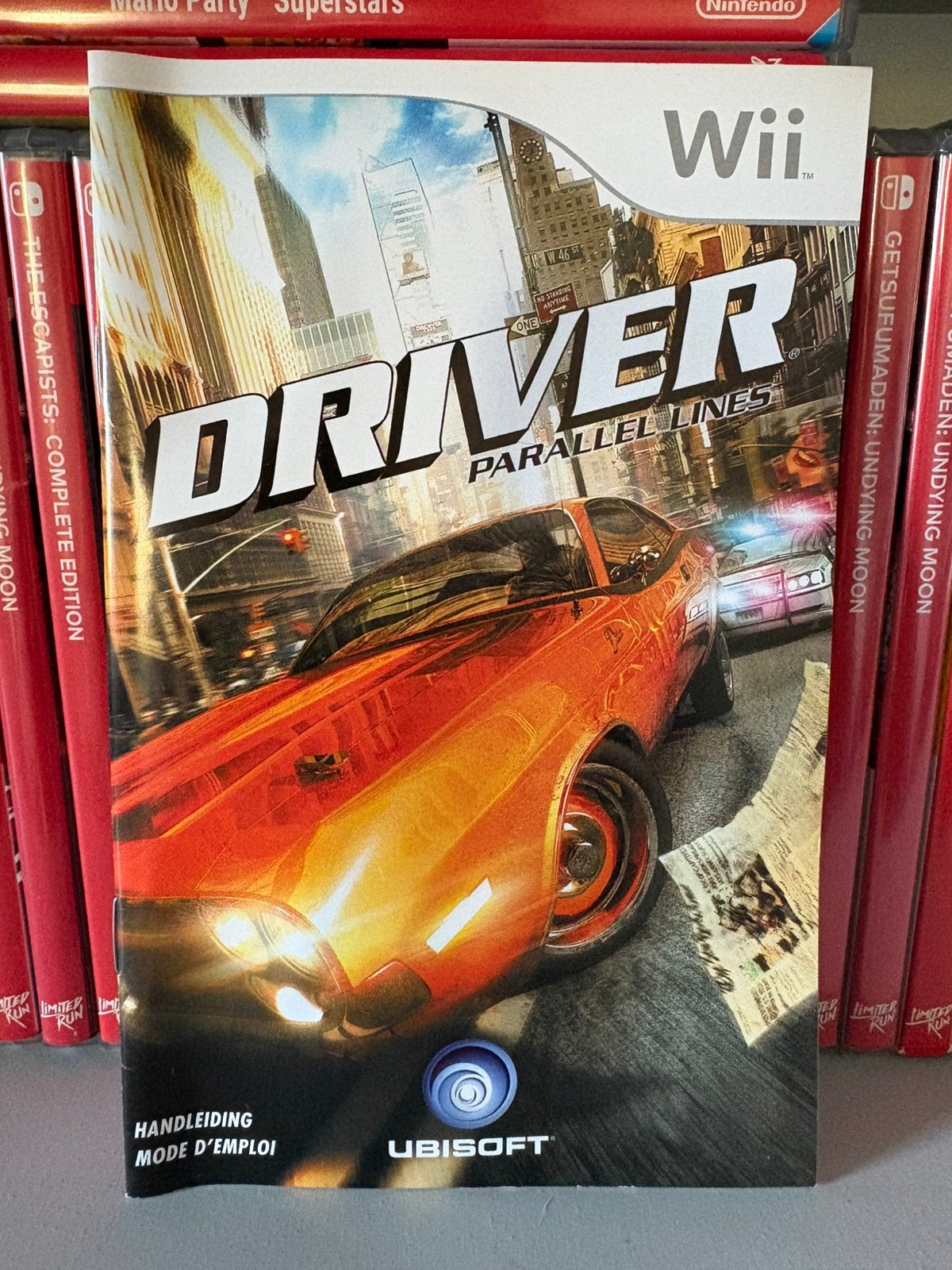 Driver Parallel Lines (Wii) - Handleiding, Spelcomputers en Games, Games | Nintendo Wii, 1 speler, Ophalen of Verzenden, Zo goed als nieuw