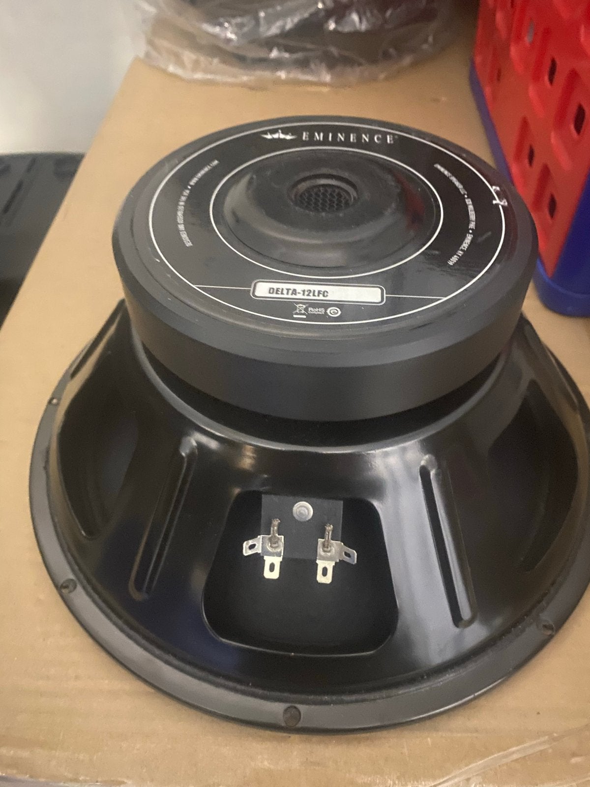 Eminence Delta-12LFC speaker - Goede staat, Gebruikt, Overige typen, Ophalen of Verzenden, Nvt