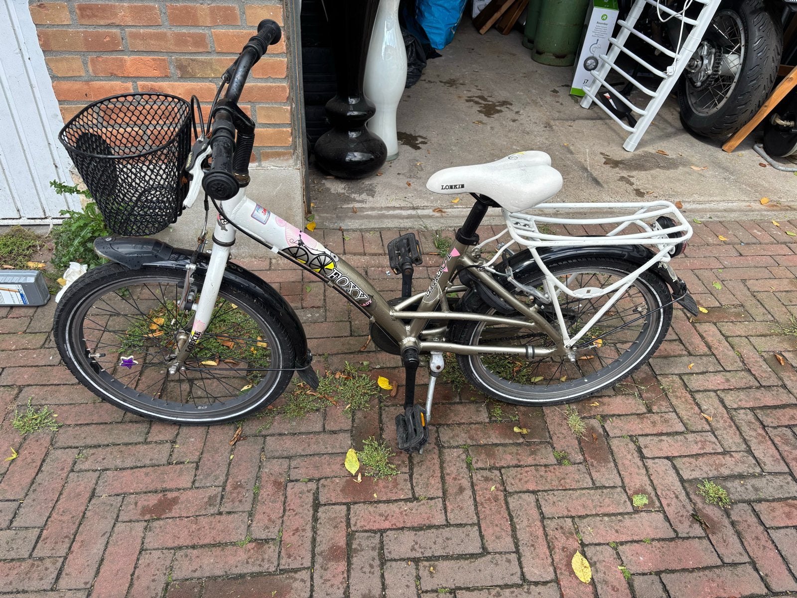 Kinderfiets Foxy Lady - Opknapper, voorwiel zit los, Fietsen en Brommers, Fietsen | Kinderfietsjes, Ophalen, Gebruikt, 20 inch of meer