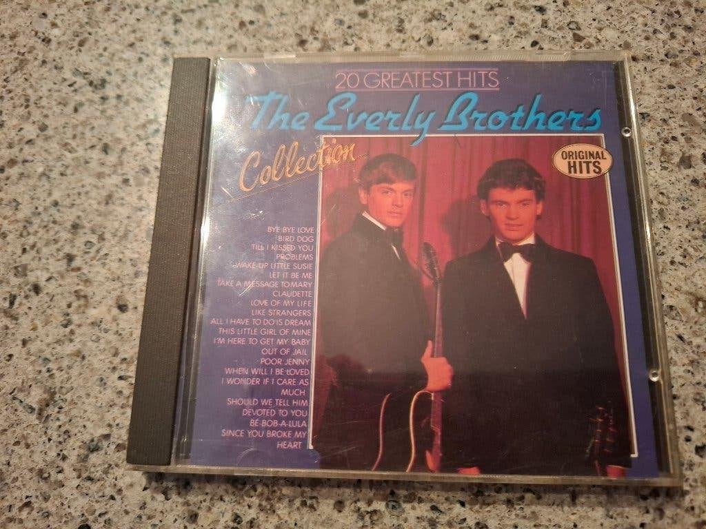 Cd the everly brothers, 20 greatest hits, Ophalen of Verzenden, Gebruikt