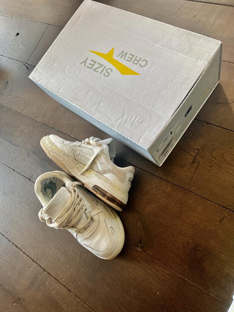 Premiata DRAKE Sizey Crew Var.0017 Mt 41 Uniek! Nwpr 340,-, Verzenden, Wit, Sneakers of Gympen, Zo goed als nieuw