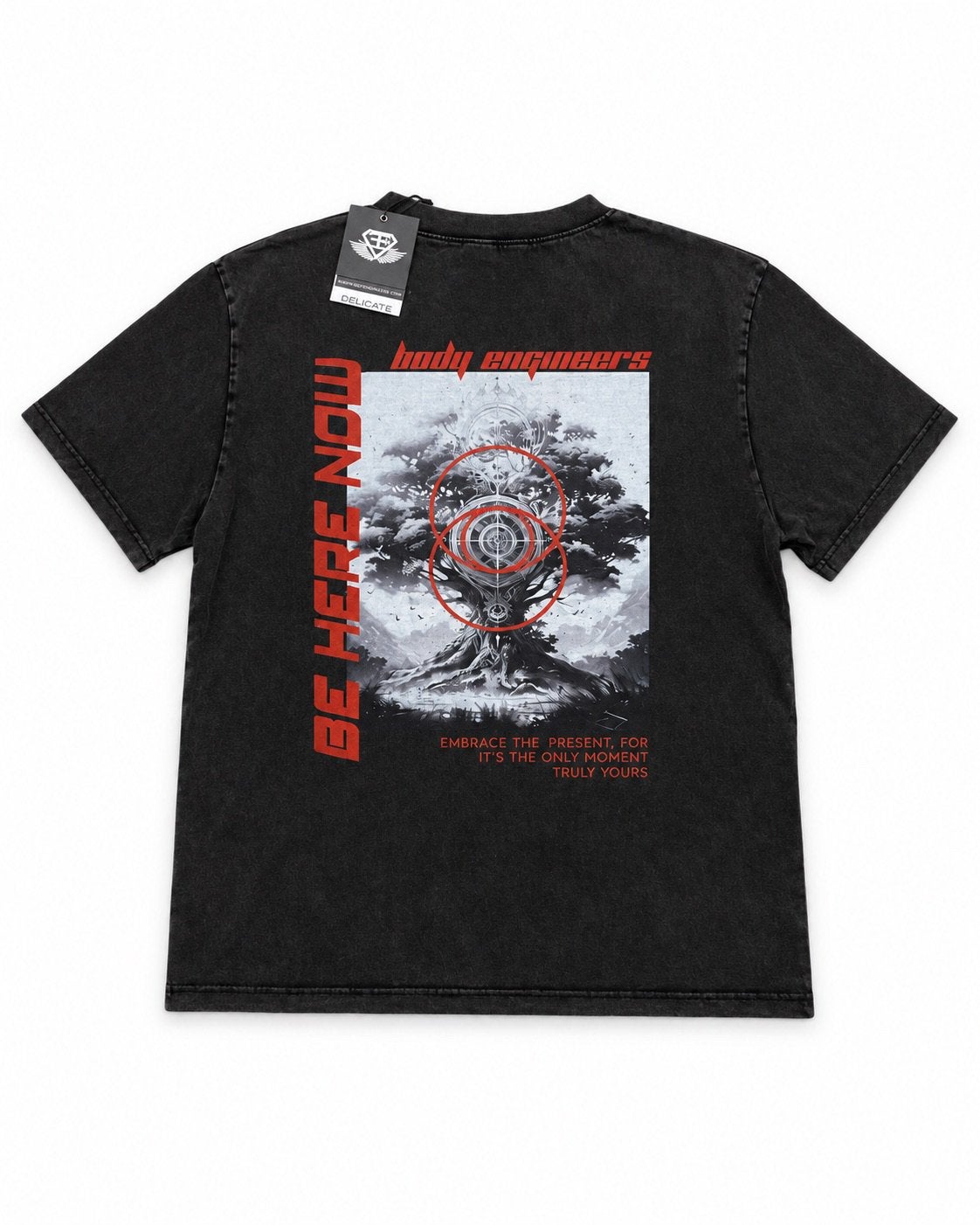 Body engineers t shirt, Kleding | Heren, Ophalen of Verzenden, Nieuw, Overige maten, Zwart