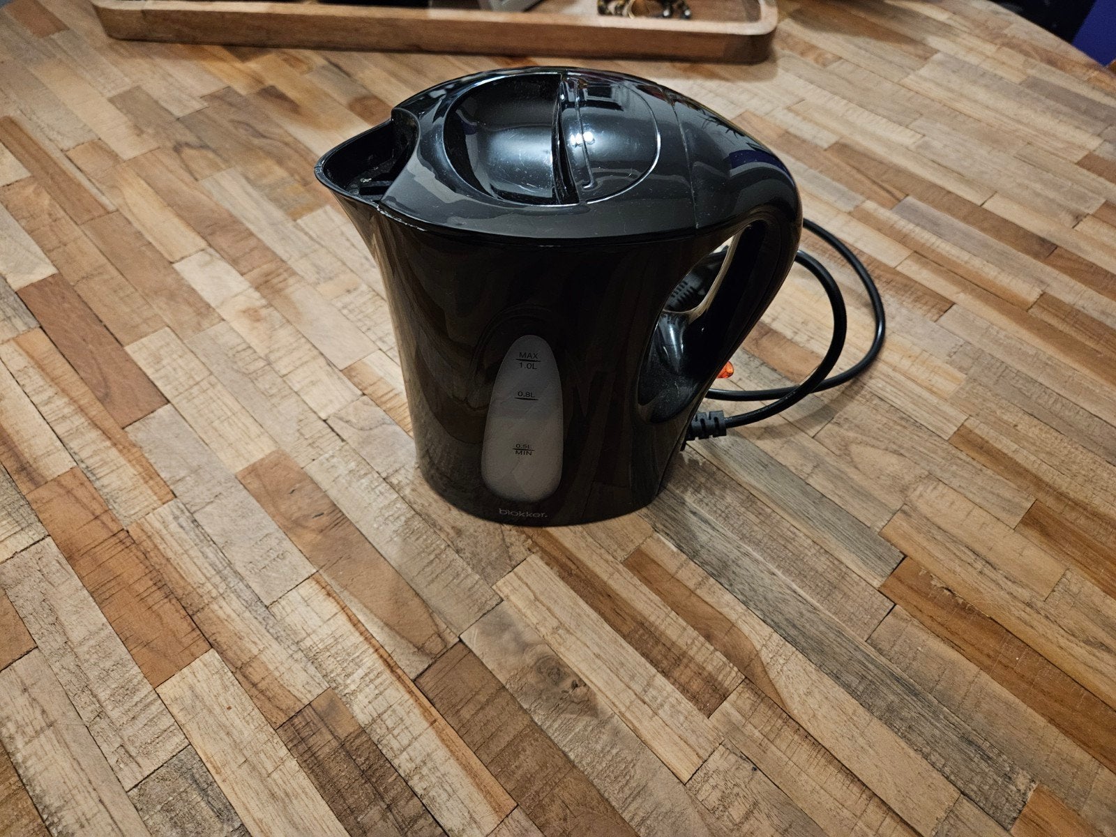 blokker waterkoker, Witgoed en Apparatuur, Waterkokers, 1 tot 2 liter, Ophalen of Verzenden