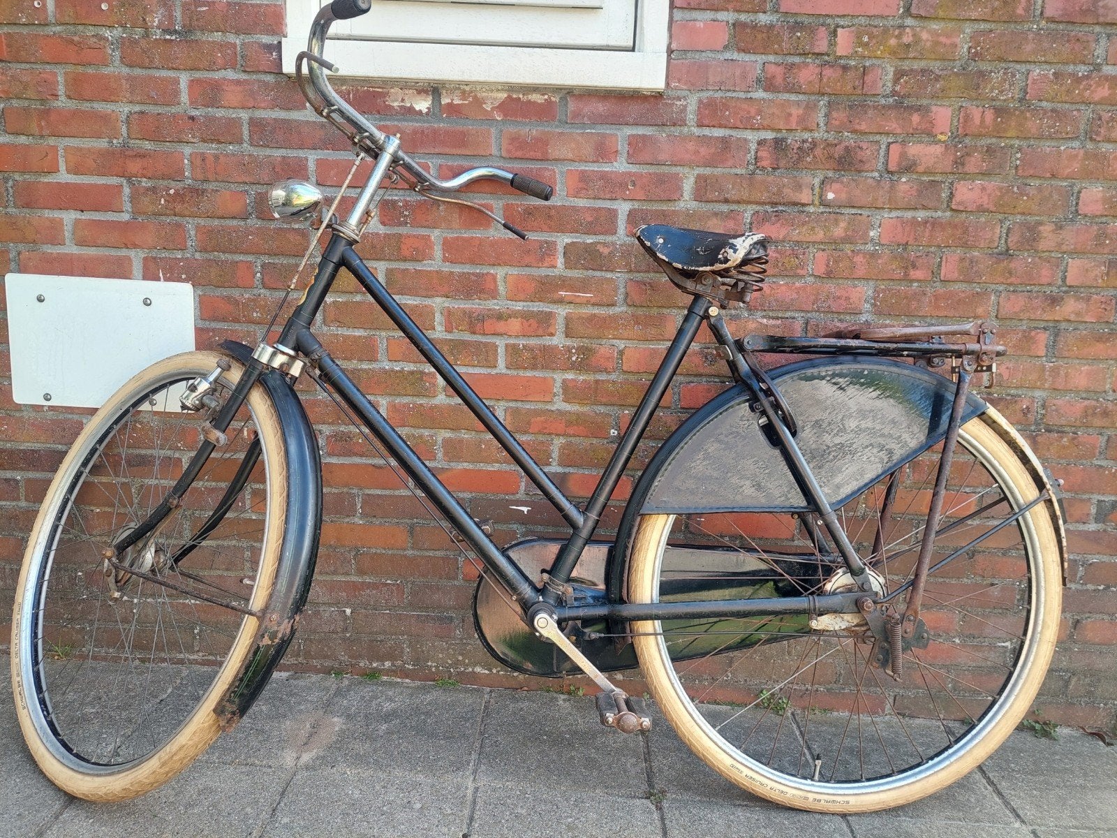 Fongers fiets, Ophalen, Jaren '50, Trommelrem, Fongers