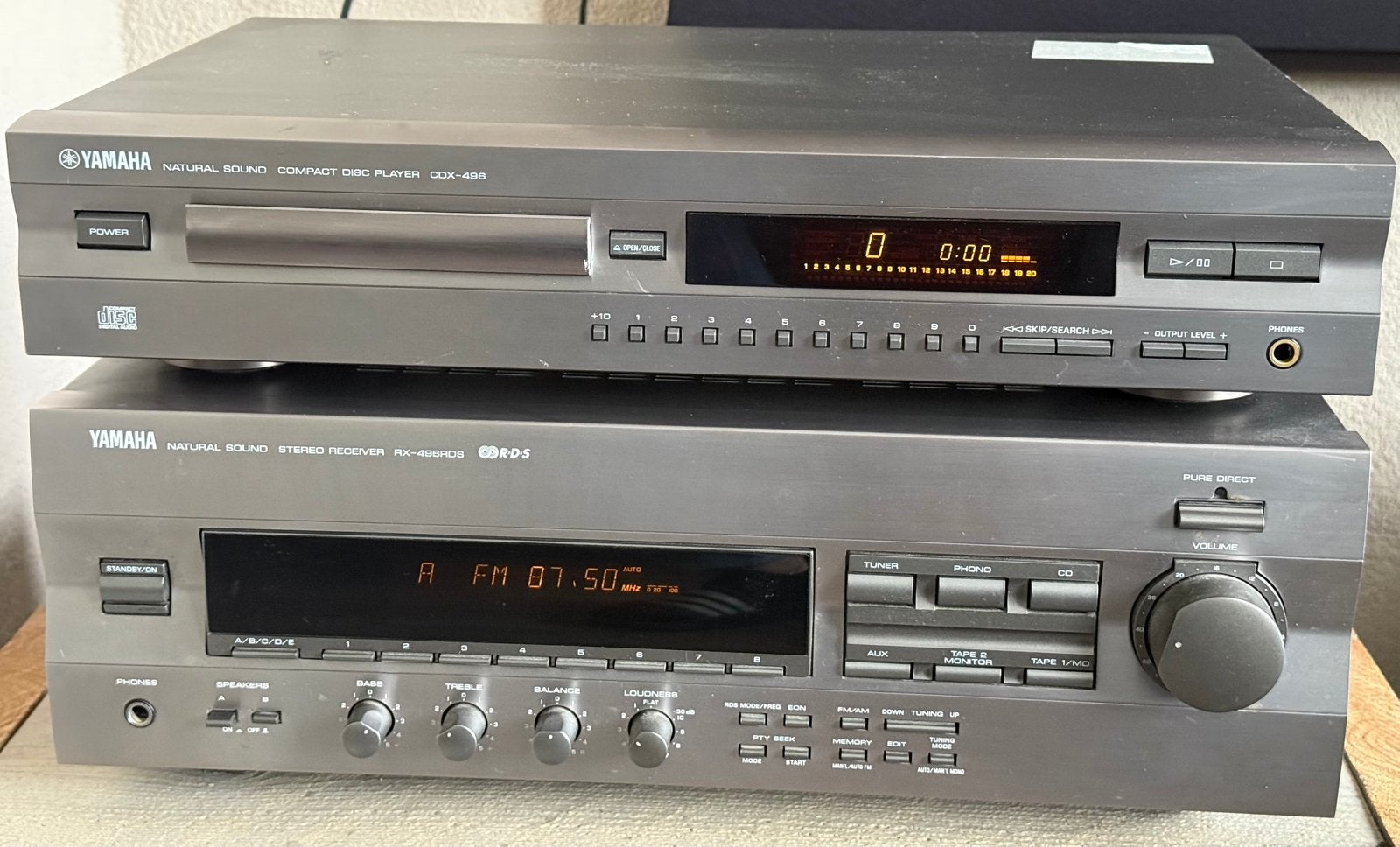 Yamaha receiver cd speler combinatie, Ophalen, Cd-speler, Overige merken