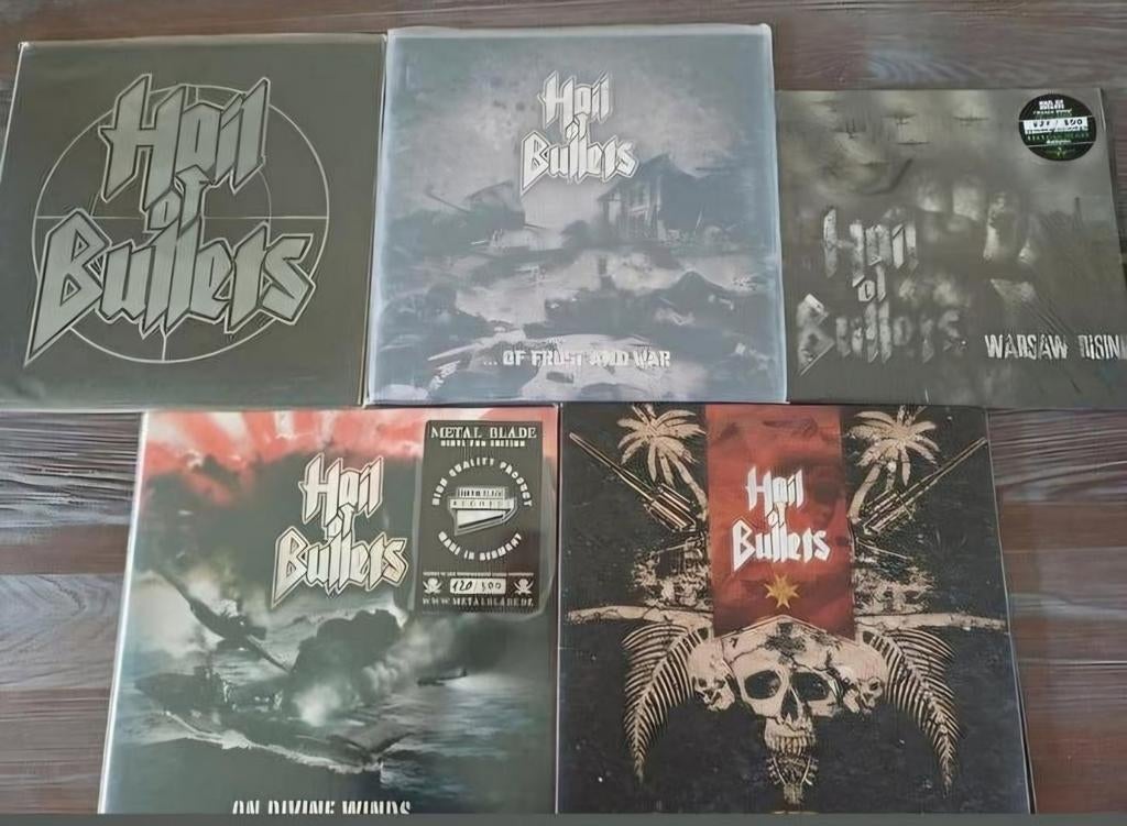 Hail Of Bullets - 5 x vinyl FIRST PRESS!!, Ophalen of Verzenden, Nieuw in verpakking