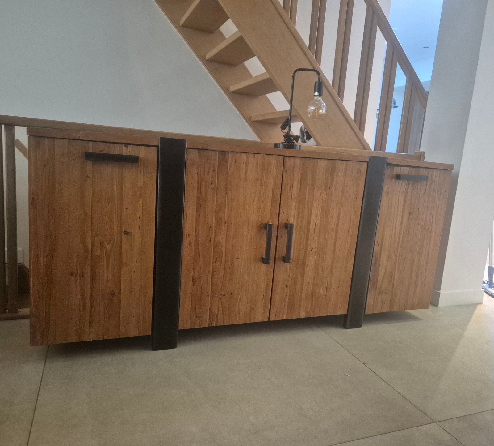 Woonkamer dressoir echt Hout, Ophalen of Verzenden, Zo goed als nieuw