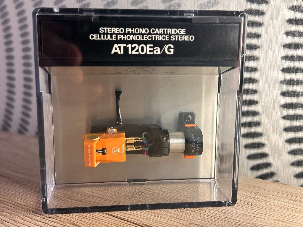 AUDIO-TECHNICA AT120Ea/G - MM Phono cartridge & AT-MS11, Verzenden, Zo goed als nieuw, Platenspeler, Overige merken