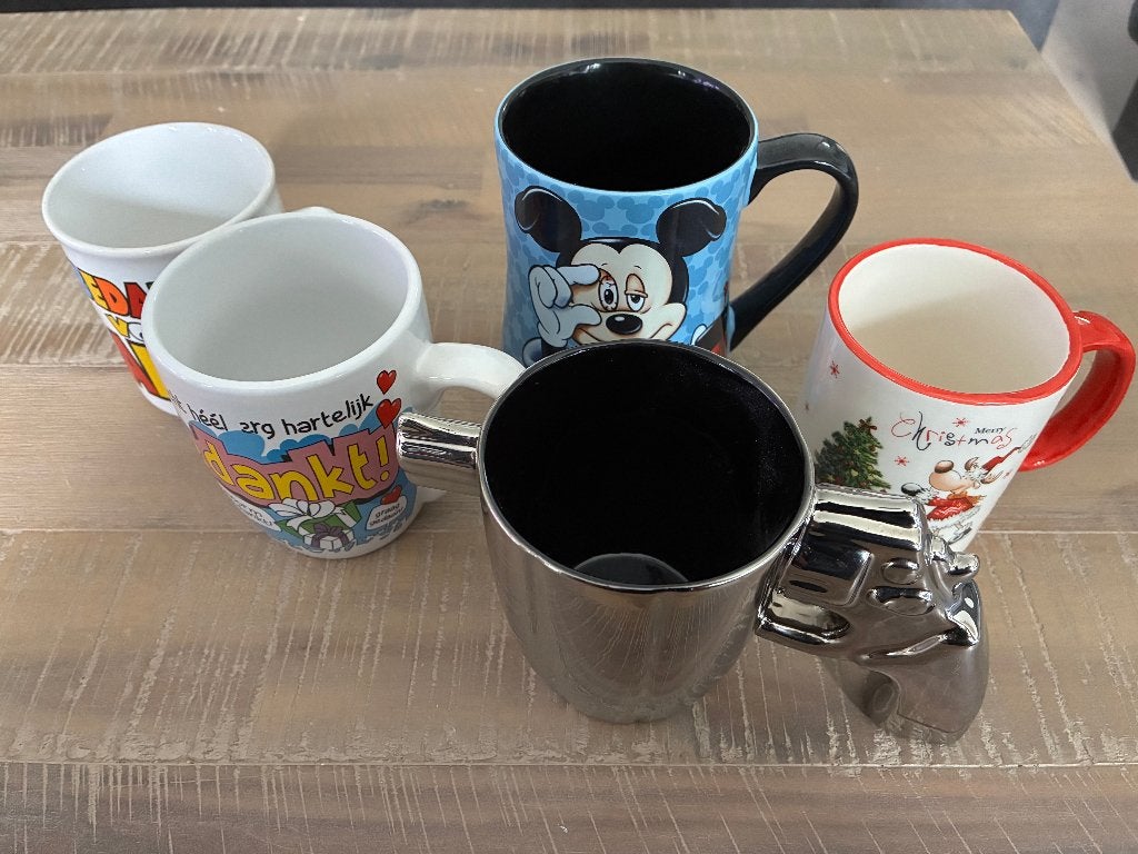 Leuke bekers!, Ophalen of Verzenden, Nieuw, Overige stijlen, Mok