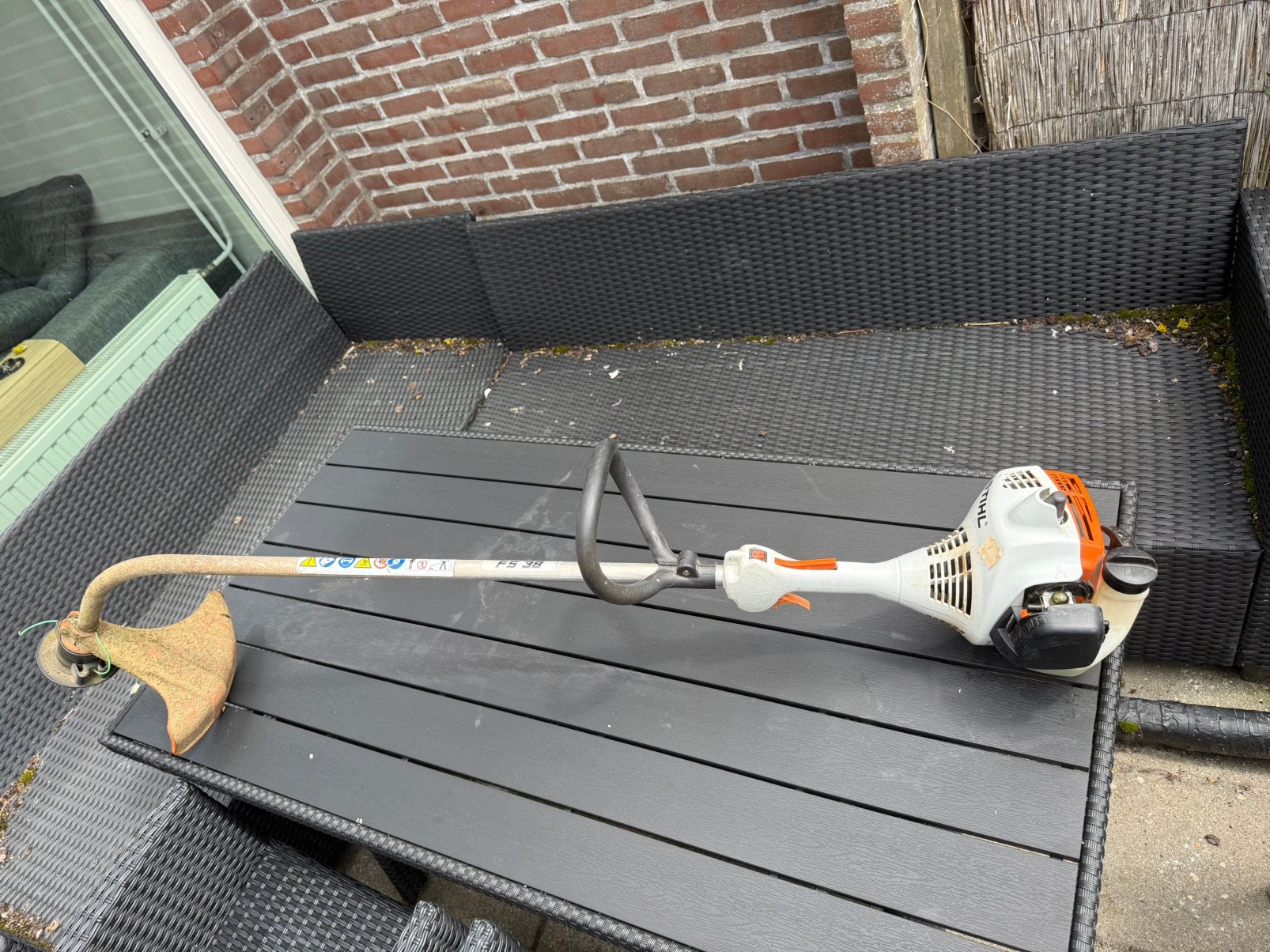 Stihl fs 38 bosmaaier, Ophalen, Zo goed als nieuw, Benzine