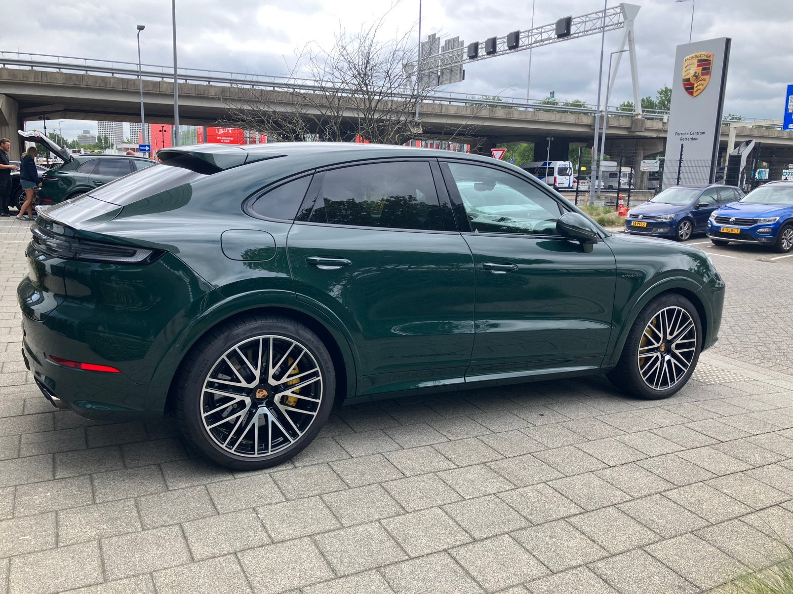 Porsche panamera 971 972 21inch taycan velgenset superkoopje, Auto-onderdelen, Banden en Velgen, Banden en Velgen, Zomerbanden