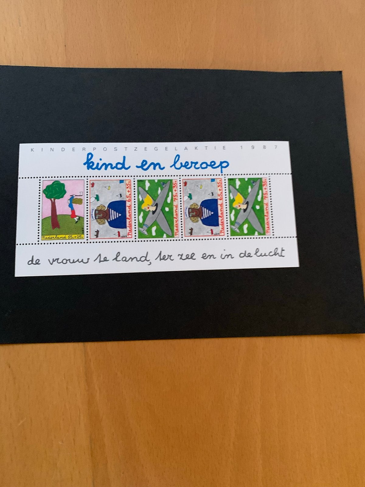 Kinderpostzegelactie 1987: Kind en Beroep, Ophalen of Verzenden, Na 1940, Postfris