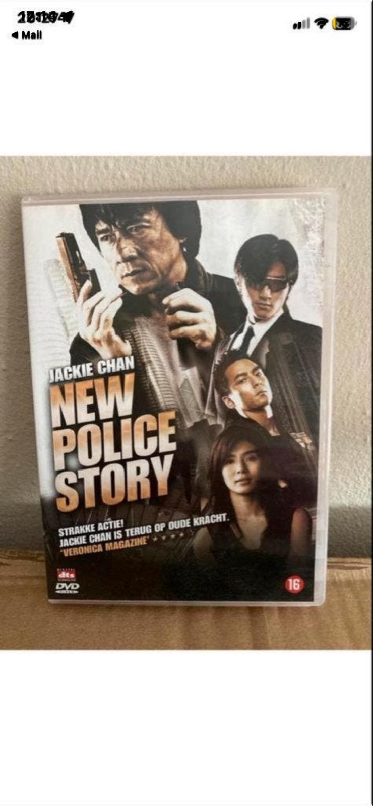 New Police Story  Jackie Chan DVD  (Actie), Vanaf 16 jaar, Nederlands, Actiethriller, Ophalen of Verzenden