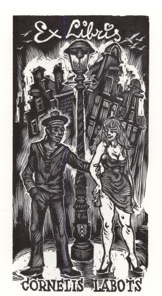 0183 Ex Libris Nederland : Cornelis Labots, 1936, Verzenden