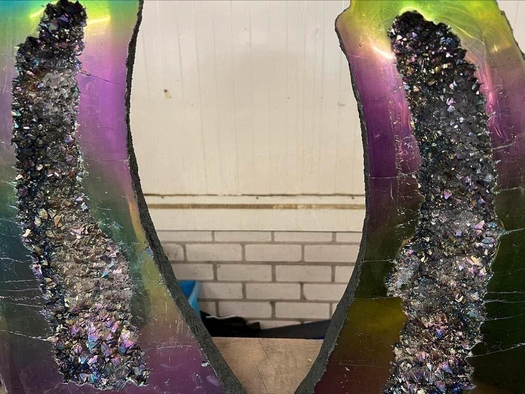 AMETHIST RAINBOW AURA KATHEDRAAL