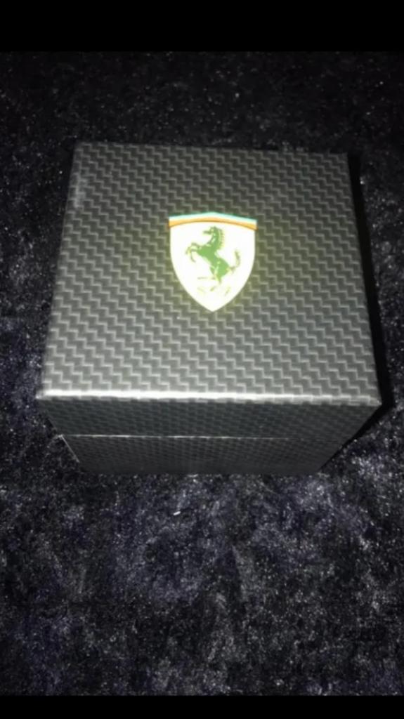 Ferarri horloge standless steal origineel nieuw. !!!!, Overige materialen, Leer, Polshorloge, Nieuw
