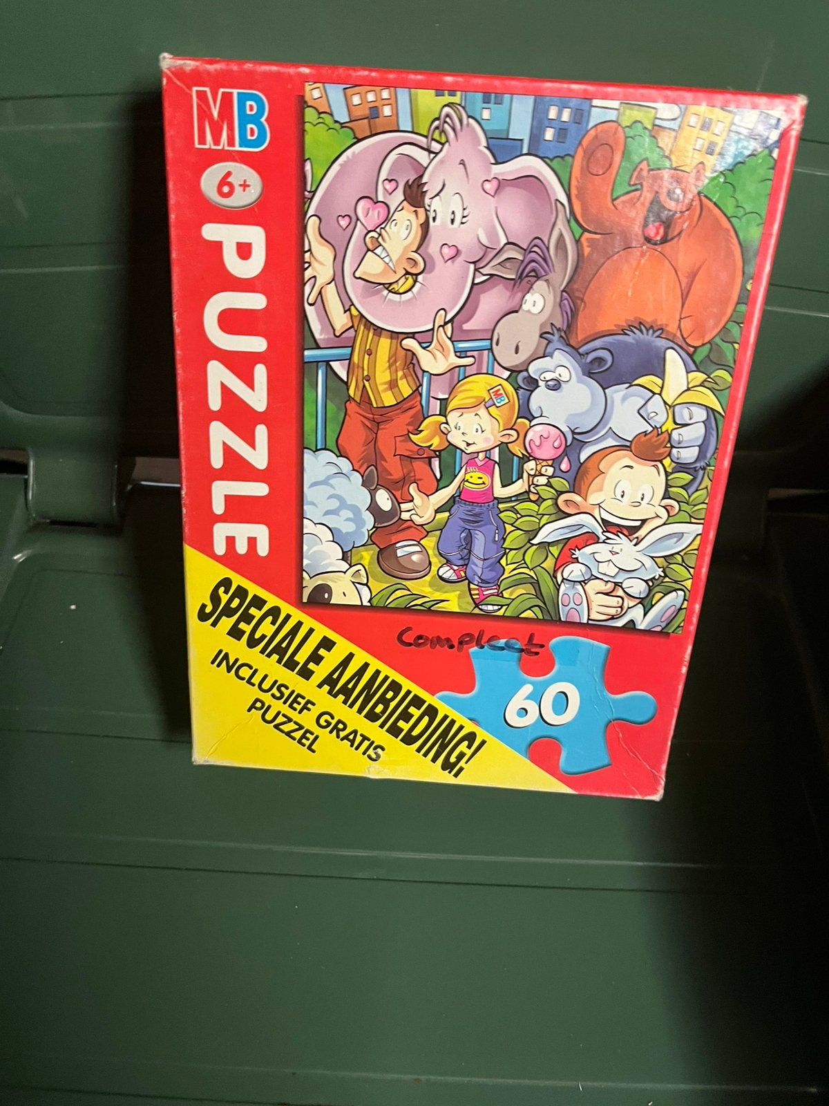 Puzzel met 60 stukjes, Ophalen, Meer dan 50 stukjes, Zo goed als nieuw, 6 jaar of ouder