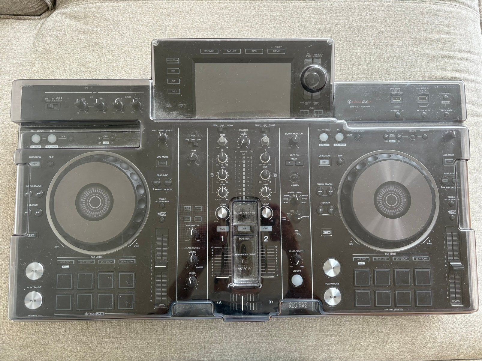 Pioneer XDJ-RX2 + Magma flightcase, Ophalen, Zo goed als nieuw, Pioneer