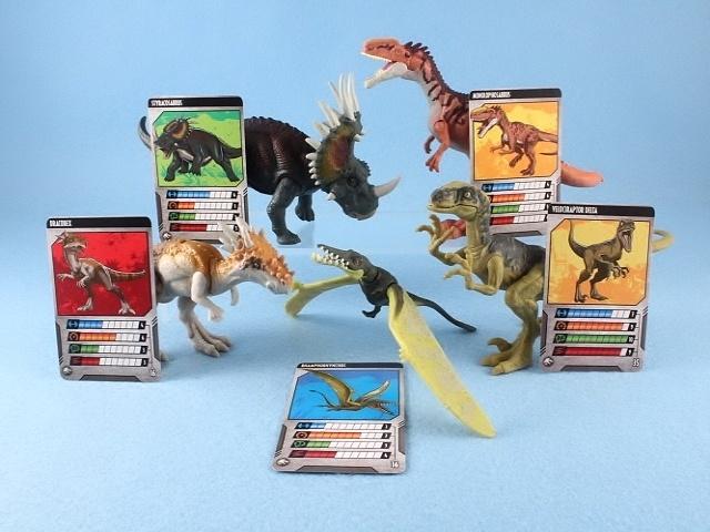 Jurassic World: Dino Rivals Dinosaurussen, Ophalen of Verzenden, Zo goed als nieuw, Film, Actiefiguur of Pop