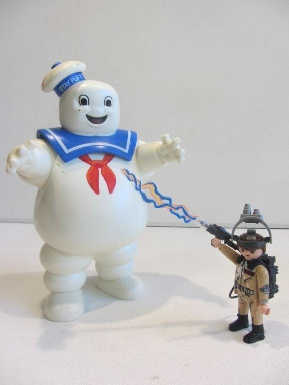 PLAYMOBIL Ghostbusters Stay Puft Marshmallow Man - 9221, Ophalen of Verzenden, Gebruikt, Complete set