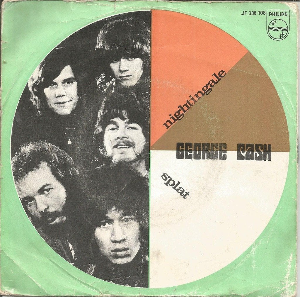 George Cash ; Nightingale (1969), Gebruikt, Fotohoes, 7 inch, Ophalen of Verzenden