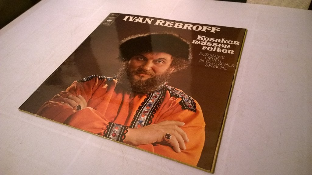 Ivan rebroff ‎– kosaken müssen reiten, Inclusief binnenhoes, Ophalen, Gebruikt, 12 inch