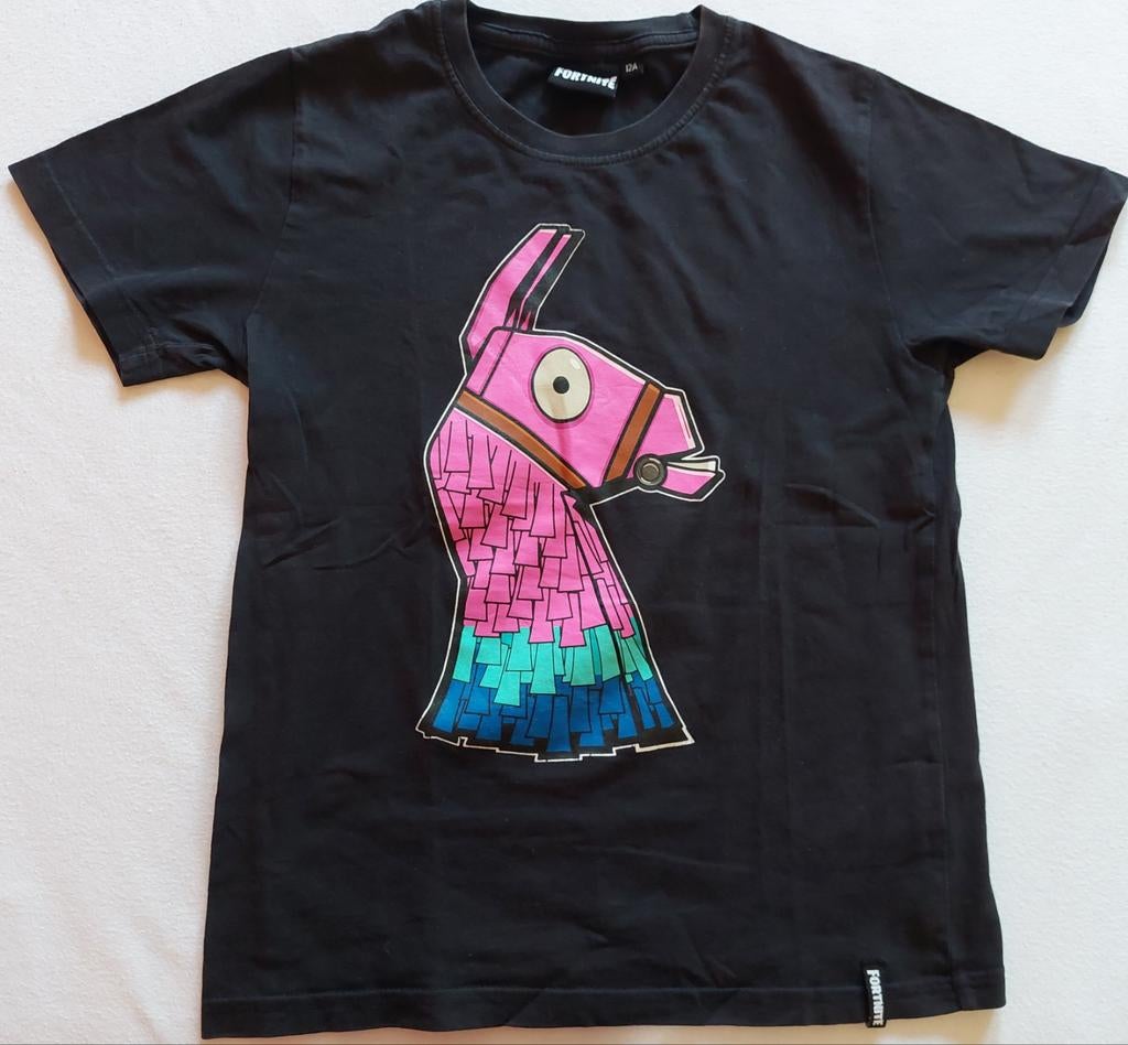 Fortnite t-shirt, mt 12, Ophalen of Verzenden, Gebruikt, Jongen of Meisje, Shirt of Longsleeve