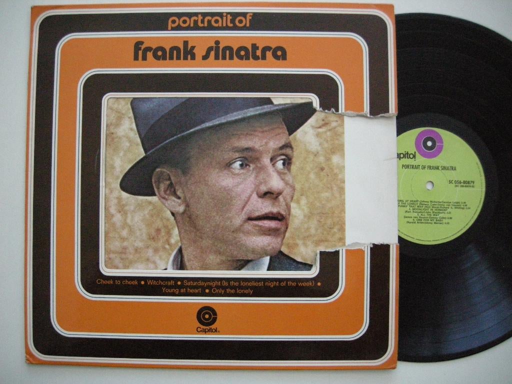 Frank Sinatra Portrait Of - LP vinyl zgan, Ophalen, Zo goed als nieuw, 12 inch