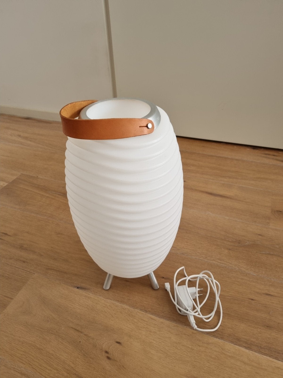 Kooduu synergy 35 Lamp met Bluetooth Speaker en wijnkoeler, Wit, Overige merken, Kunststof, Ophalen of Verzenden