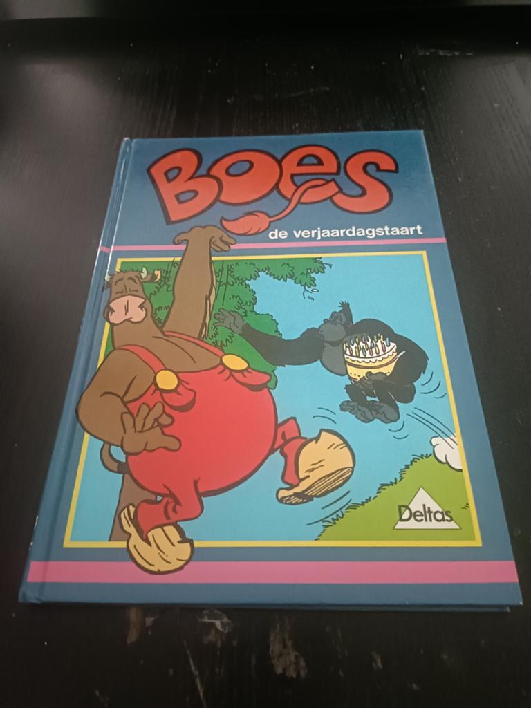 Boes: De Verjaardagstaart - Deltas Stripboek, Eén stripboek, Ophalen of Verzenden, Gelezen, Wil Raymakers