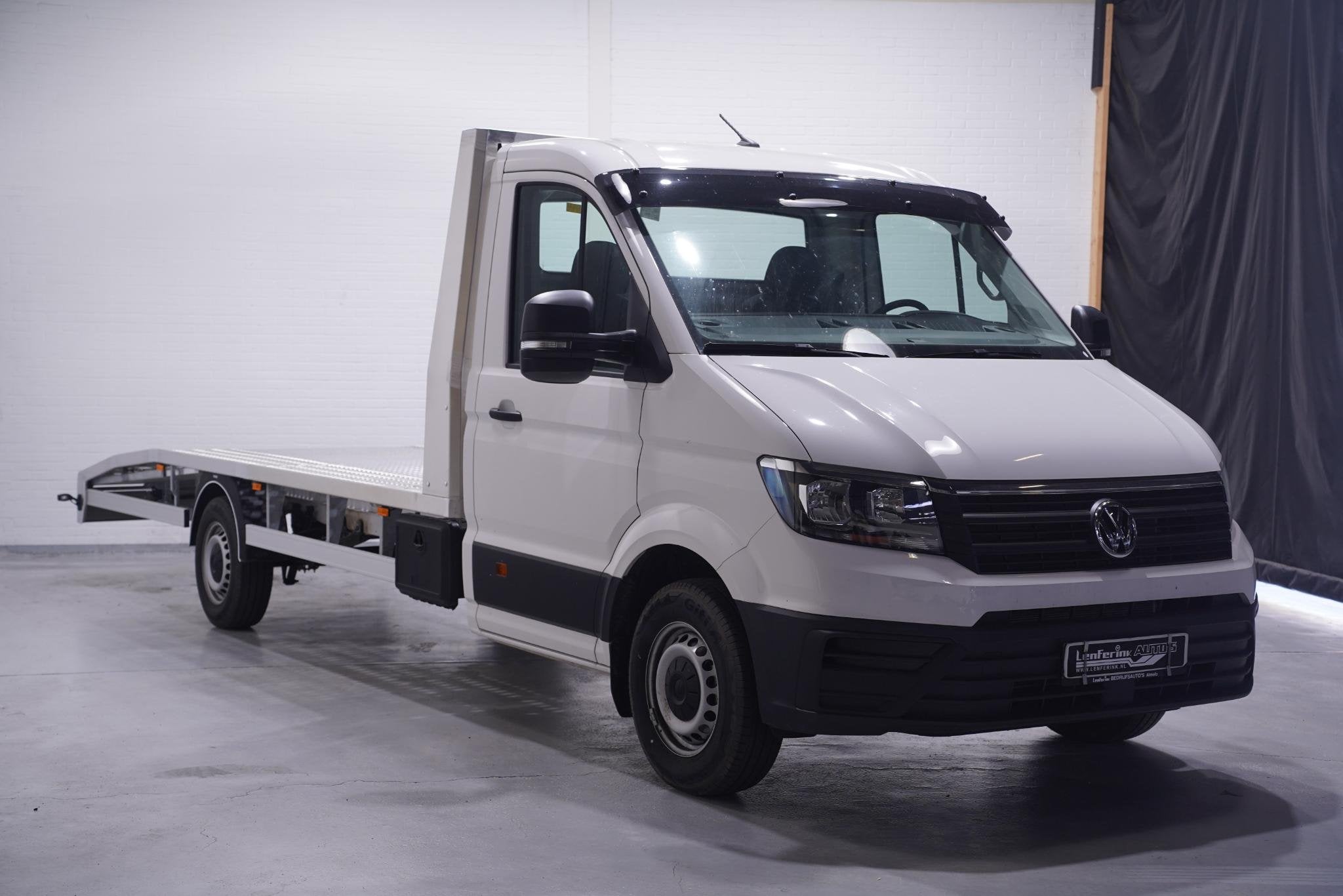 Volkswagen Crafter 2.0 TDI 140 pk L4 Autotransporter Airco,, Auto's, Voorwielaandrijving, Stof, Gebruikt, 4 cilinders