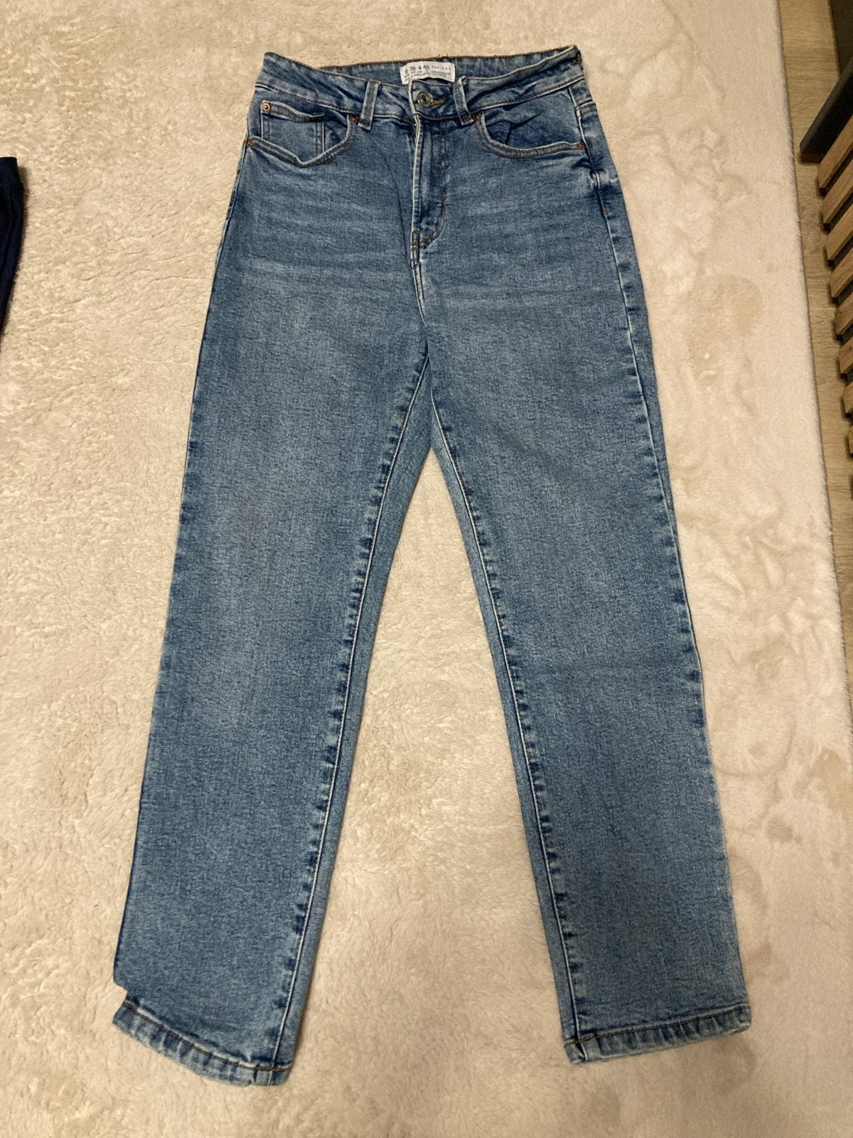 Primark denim co. jeans maat 36, Kleding | Dames, Ophalen of Verzenden, Zo goed als nieuw, Blauw, W28 - W29 (confectie 36)