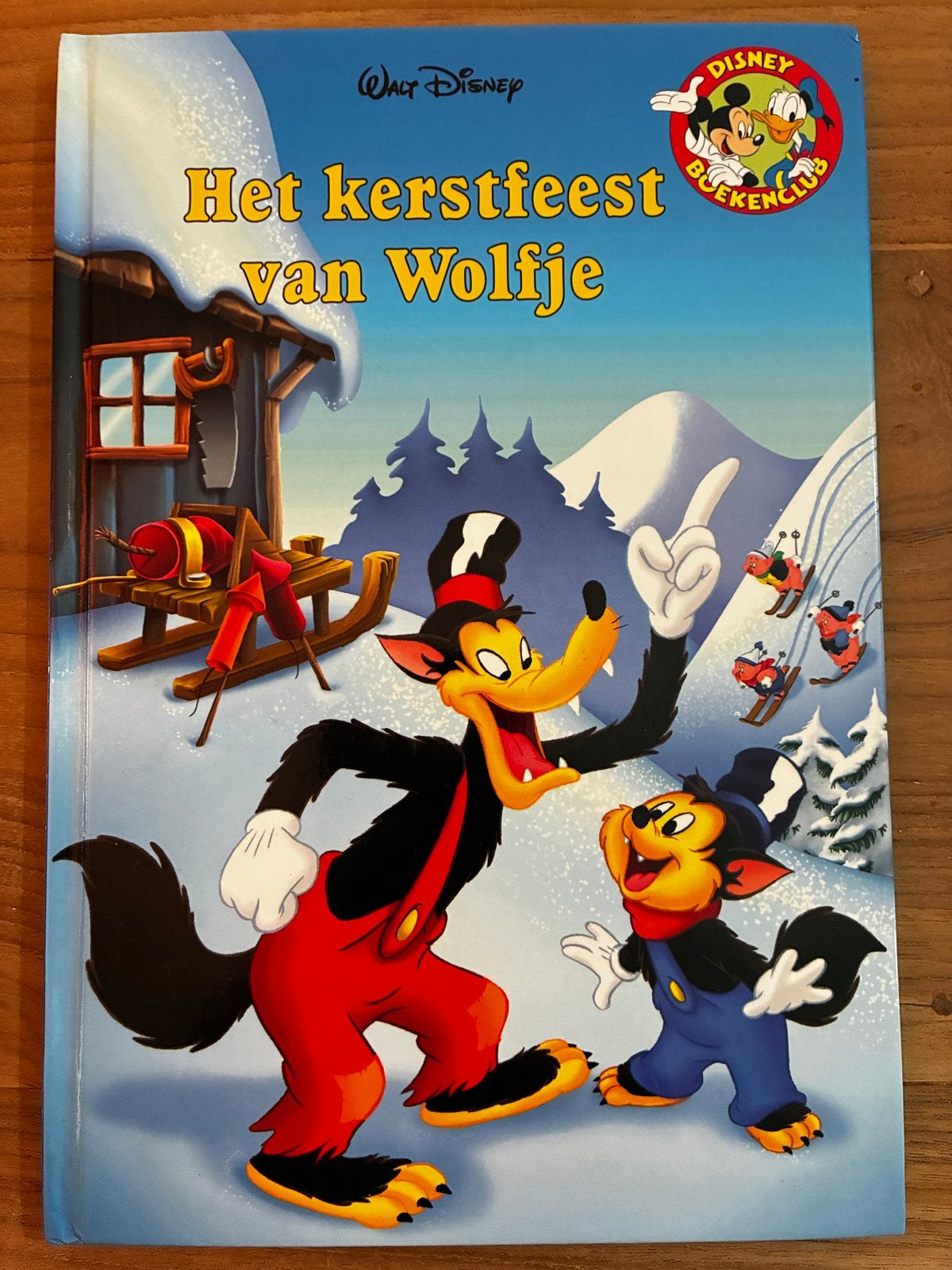 Walt Disney Het Kerstfeest van Wolfje - Disney Boekenclub, Ophalen of Verzenden, Gelezen, Sprookjes