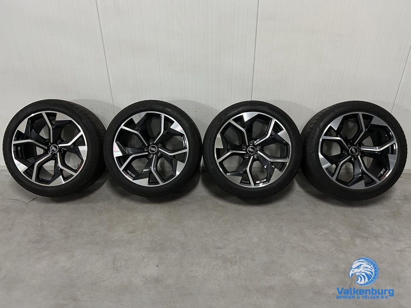 6mm! Originele Audi SQ8 E-tron Audi Sport 4KE 21 inch zwart, Auto-onderdelen, Banden en Velgen, Gebruikt, -, 285 mm, -