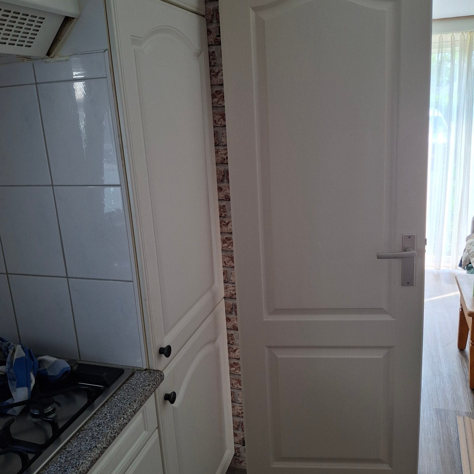 Smalle opdek binnendeur voor bv chalet, Ophalen, Gebruikt, Minder dan 80 cm, Binnendeur