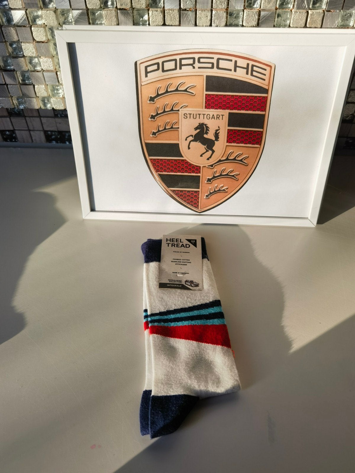 origineel unisex vintage martini racing sokken, Wit, Ophalen of Verzenden, Martini racing, Nieuw