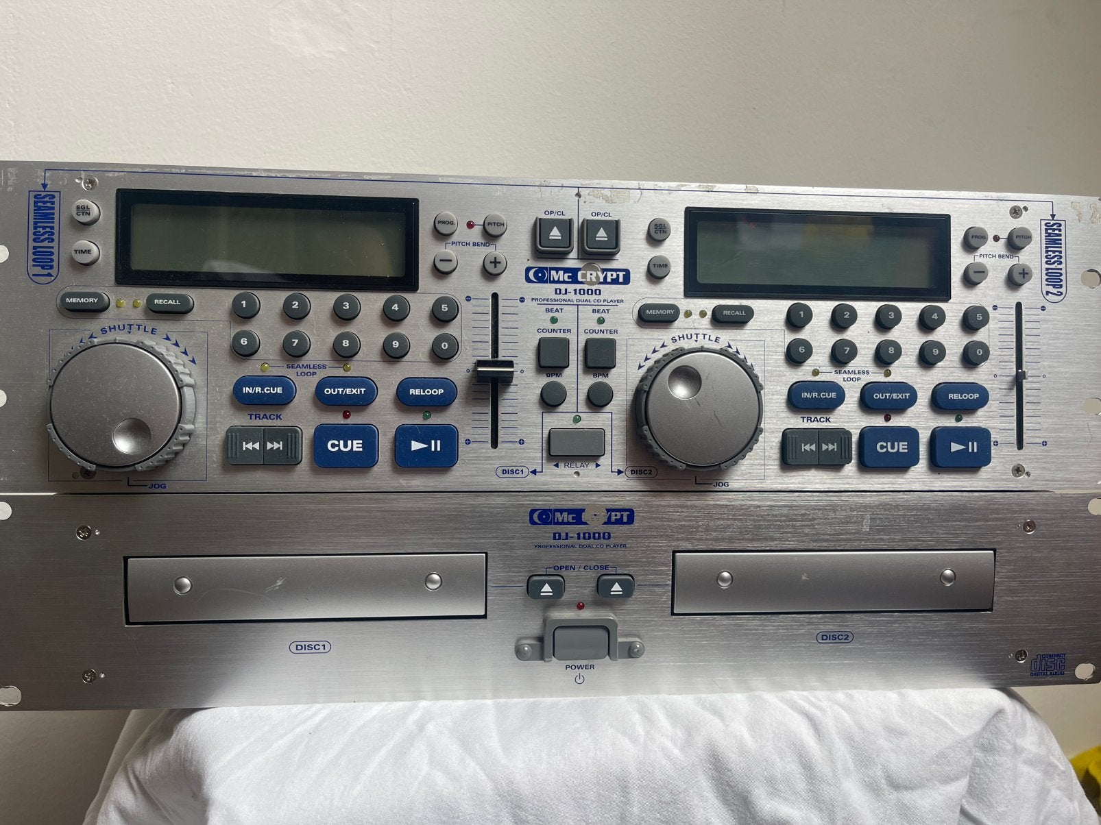 MC-Crypt DJ-1000, Verzenden, Zo goed als nieuw, Overige merken