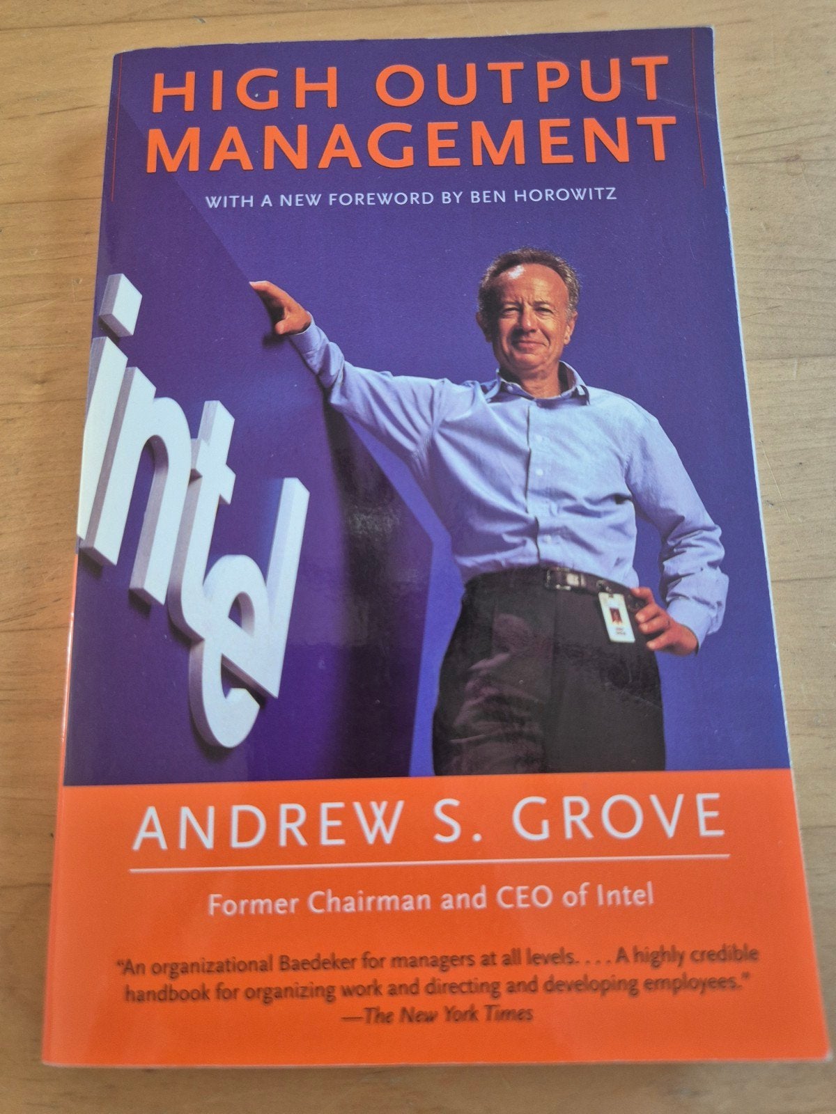 High Output Management - Andrew S. Grove (Intel), Ophalen, Zo goed als nieuw, Management, Andrew S. Grove