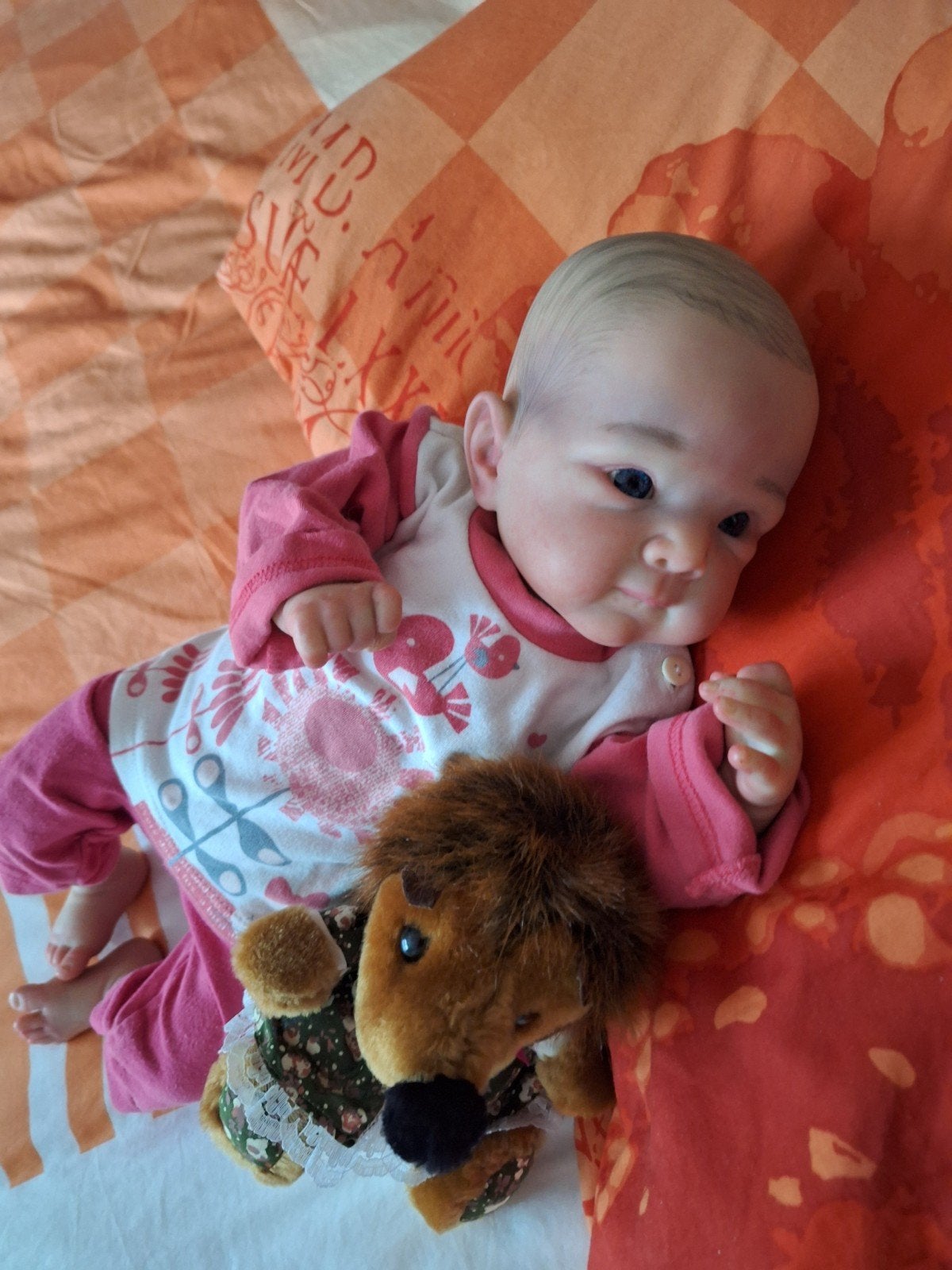 reborn heel erg mooi, Verzamelen, Ophalen of Verzenden, Zo goed als nieuw, Babypop