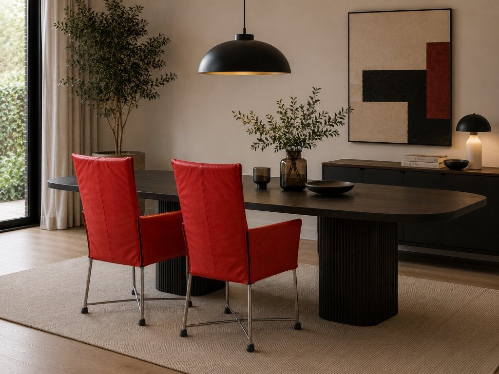 2x Montis Chaplin Eetkamerstoelen in nette staat, Ophalen, Gebruikt, Twee, Overige kleuren