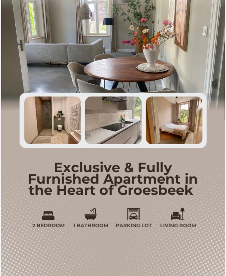 Luxe appartement 6 persoons , vierdaagse Nijmegen, Nijmegen