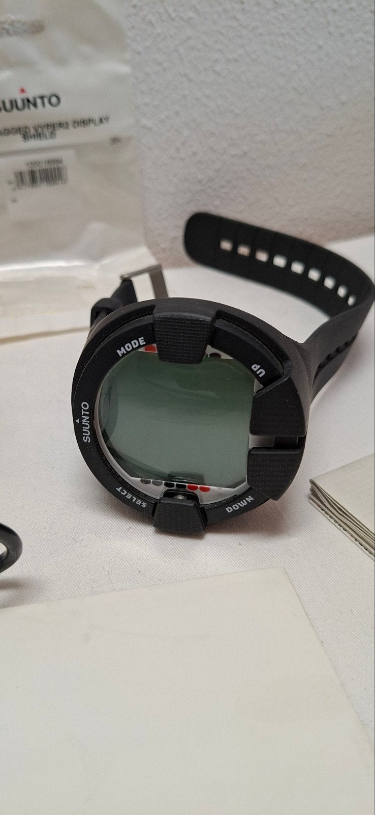 Suunto Vyper Air duikcomputer met USB-kabel, Gebruikt, Zwart, Ophalen of Verzenden, Suunto