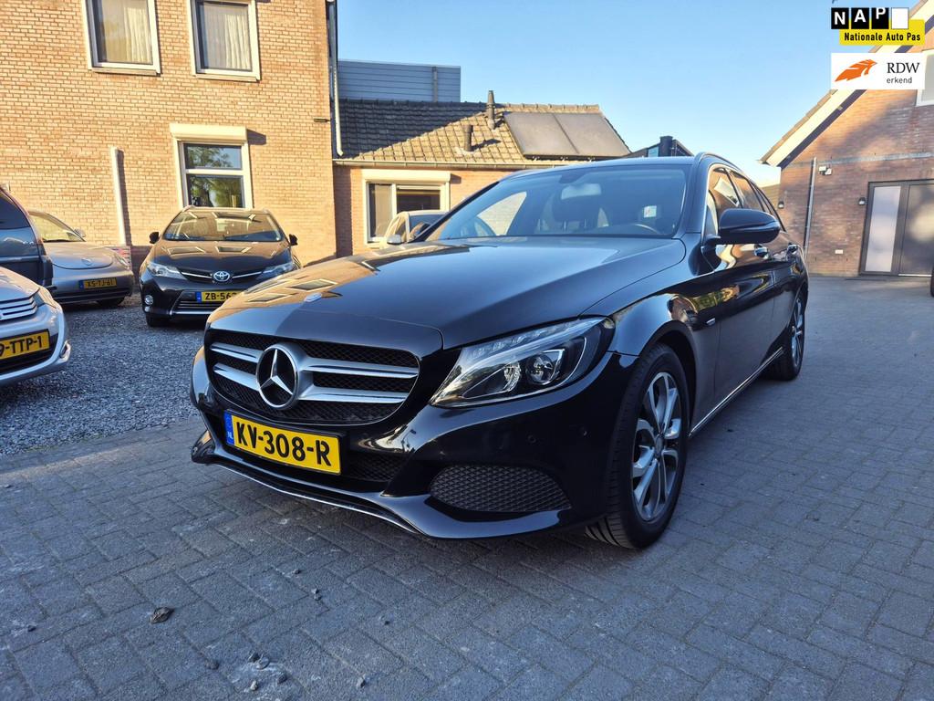 Mercedes-Benz C-klasse Estate 350 e Lease Edition Navi Clima, Auto's, Automaat, Achterwielaandrijving, Gebruikt, Automatische klimaatregeling